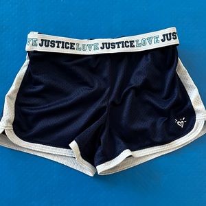 Justice girls athletic shorts Navy Blue girls size 14
#justicegirl